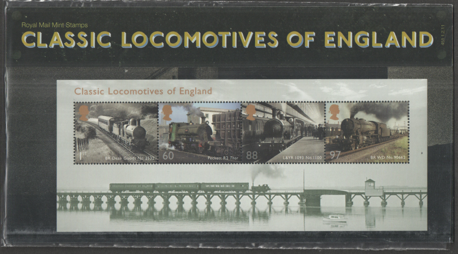 (image for) 2011 Classic Locomotives of England Presentation Pack 451 - Click Image to Close